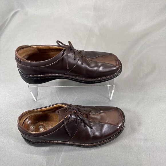 Josef Seibel‎ Shoes Womens US 6 EU 36 Brown Leather L Oxford Lace Up Comfort - Picture 2 of 12